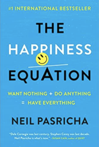Book cover - The Happiness Equation by Neil Pasricha